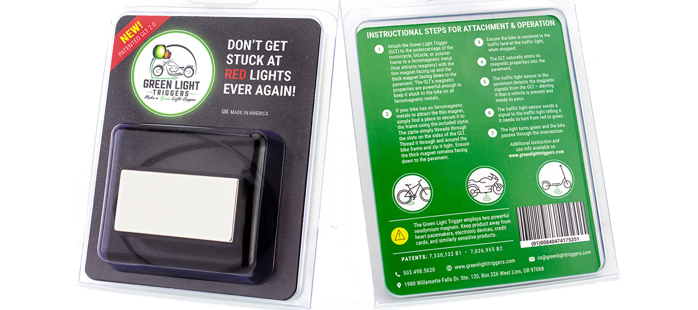 Traffic light trigger for bikes and motorcycles
